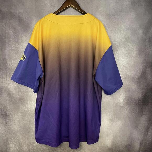 Vintage 90s LA Lakers NBA Puma Jersey Men Size 2XL XXL Rare - Picture 5 of 8